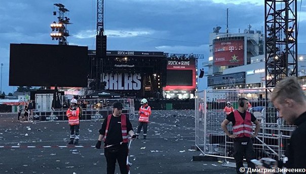 В Германии посетителей рок-фестиваля эвакуируют из-за угрозы теракта: 