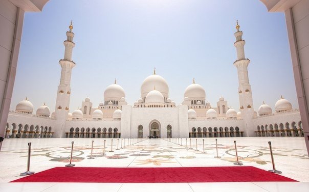 Мечеть Шейха Заида, Абу Даби, ОАЭ