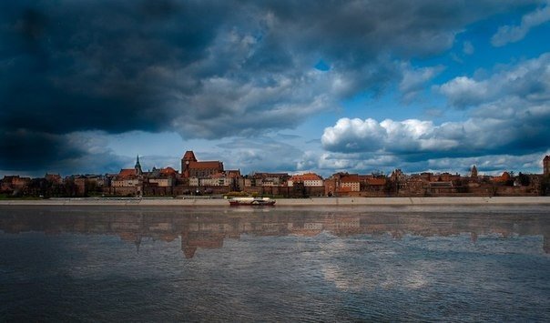 Старинный польский город Торунь.Здесь родился знаменитый астроном Николай Коперник.