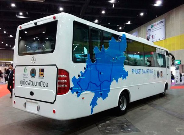 Пхукет запускает новый автобусный маршрут в январе 2018.