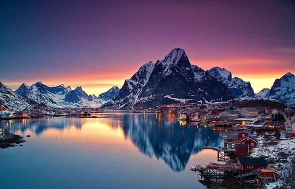 Самая красивая деревня Норвегии - Рейне.
