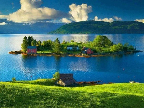 Островок в Норвегии