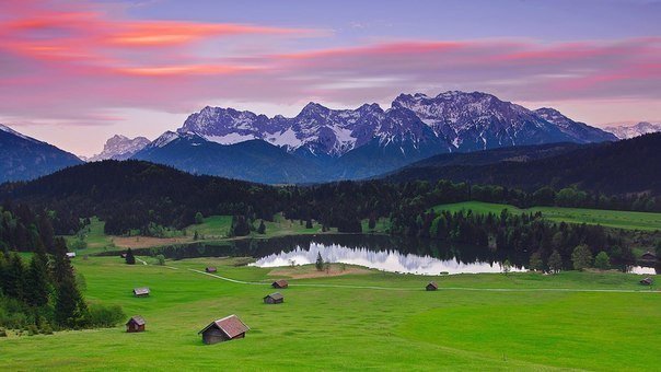 Баварские Альпы, Германия.