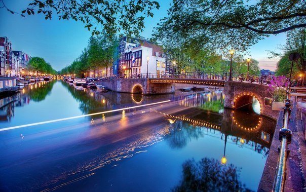 Амстердамский канал, Голландия