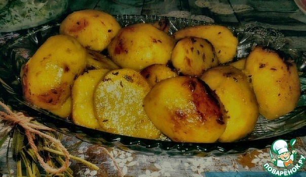 Картофель с тмином в мультиварке