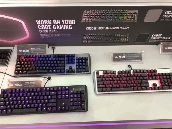 Трепещите, геймеры! На выставке #Computex2018 мы представили ряд новых клавиатур. Низкопрофильные механические клавиатуры, игровые клавиатуры и многое другое.