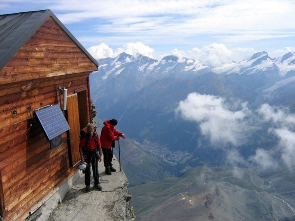 Вид на Альпы, Церматт, Швейцария