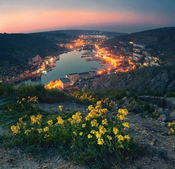 Вечерняя Балаклава, Крым