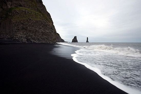 Черный пляж, Исландия.