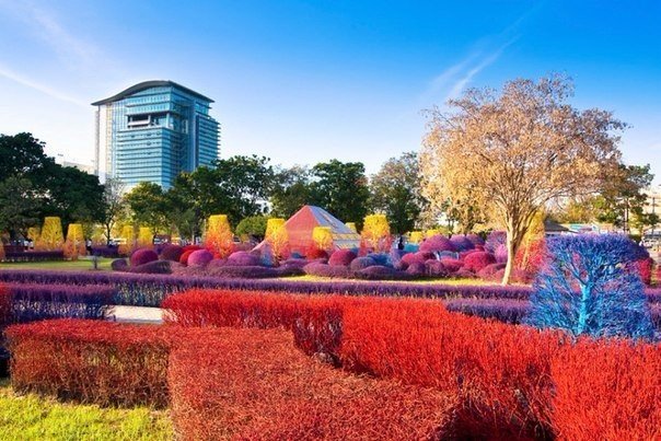 Сады университета Рангсит, Таиланд